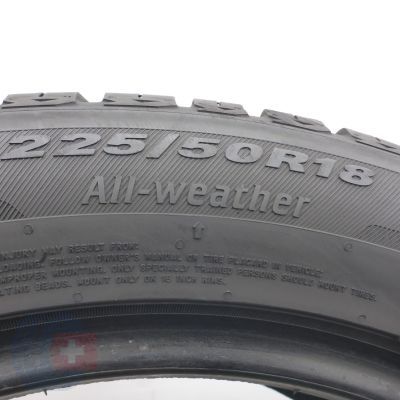 8. Opony 225/50 R18 2x NEXEN 99H XL NBlue 4Season SUV Wielosezonowe 2022, 2024 7,5mm