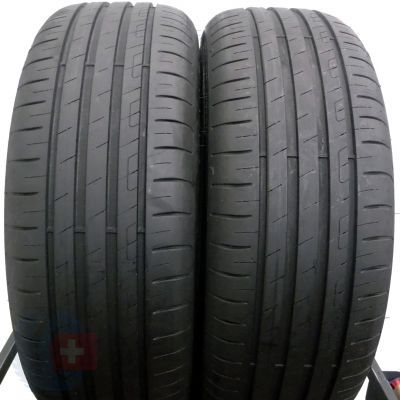 5. 4 x GOODYEAR 205/55 R17 91V EfficientGrip Performance Lato DOT21 6mm