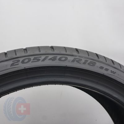 5. Opony 205/40 R18 2x PIRELLI 86W XL P Zero  BMW RFT Letnie 2024 6mm