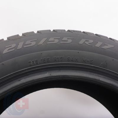 4. Opona 215/55 R17 1x PIRELLI 94H Sottozero 3 Winter Seal Zimowa 2025 Nieużywana
