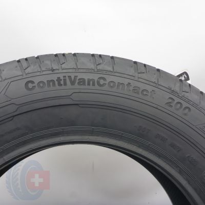 5. Opony 195/75 R16C 2x CONTINENTAL 107/105 ContiVanContact 200 Letnie 2023
