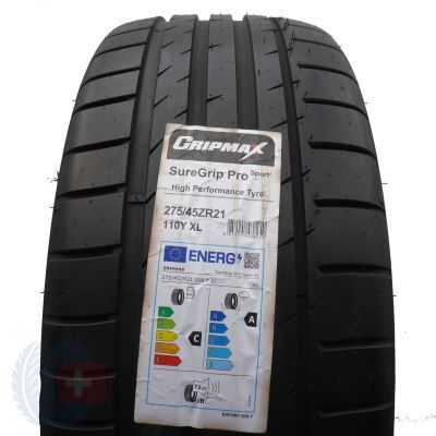 Opona 275/45 R21 1x GRIPMAX 110Y XL  SureGrip Pro Sport Letnia 2022 Jak Nowa