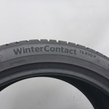 6. Opony 245/40 R19 2x CONTINENTAL 98V WinterContact TS870P Zimowe 2022, 2025 7,5-7,8mm