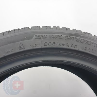 7. Opony 235/45 R20 4x BRIDGESTONE 100W XL Blizzak 6 Zimowe 2025 7,2-7mm