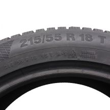 4. Opona 215/55 R18 1x CONTINENTAL 95T WinterContact TS850 P SEAL Zima 2021 6.5mm