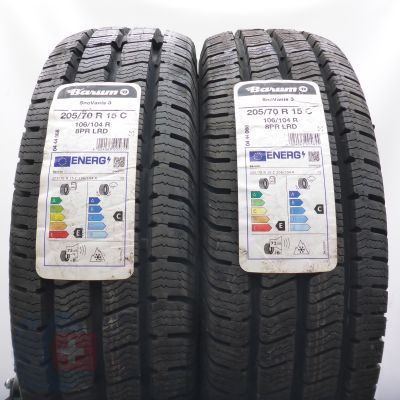 5. Opony 205/70 R15C 4x BARUM 106/104R SnoVanis 3 Zimowe 2022 