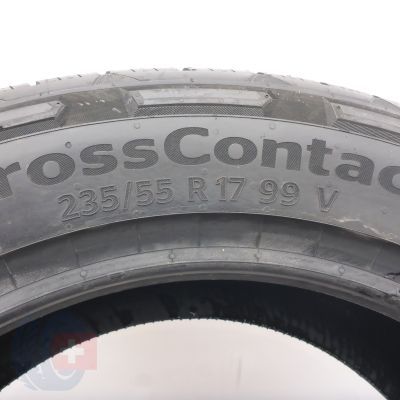 7. Opony 235/55 R17 4x CONTINENTAL 99V CrossContact H/T M+S Letnie 2023 