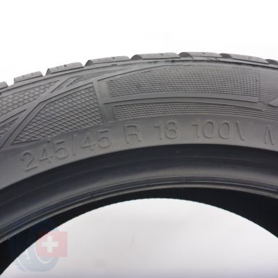 5. Opony 245/45 R18 2x VREDESTEIN 100V XL Wintrac Pro Zimowe 2022 6,8-7,5mm