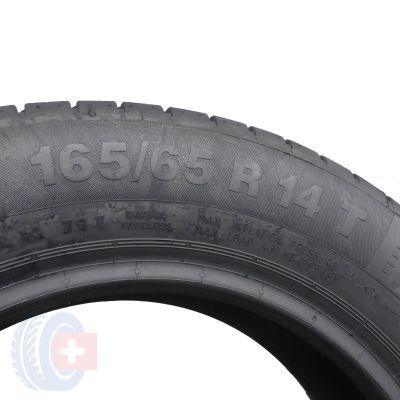 6. 4 x CONTINENTAL 165/65 R14 79T ContiEcoContact 5 Lato 2015 