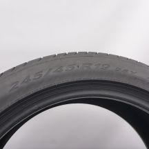 4. Opony 245/45 R19 2x PIRELLI 98Y XL PZero BMW Letnie RunFlat 2018, 2019 5,8mm