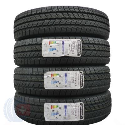 Opony 175/75 R16C 4x CONTINENTAL 101/99R VanContact Winter Zimowe 2022,2023 Jak Nowe Nieużywane