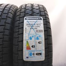 2. Opony 205/65 R16C 2x CONTINENTAL 107/105T VancoFourSeason 2 Wielosezonowe 2021 