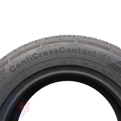 8. Opony 205/70 R15 2x CONTINENTAL 96H ContiCrossContact LX2 BSW Letnie M+S 2018 Jak Nowe Nieużywane