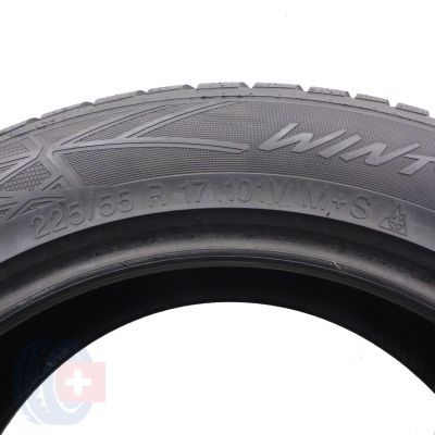 4. Opony 225/55 R17 2x VREDESTEIN 101V XL Wintrac Pro Zimowe 2018 Jak Nowe 8mm