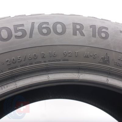 6. Opona 205/60 R16 1x CONTINENTAL 92T WinterContact Ts870  Zimowa 2024 6,8mm
