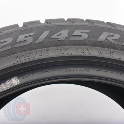 6. Opona 225/45 R17 1x PIRELLI 94V Winter Sottozero 3 Zimowa 2020 6,8mm