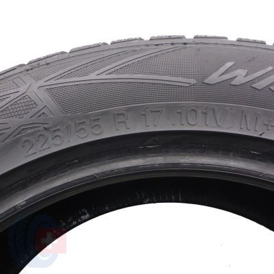 5. Opony 225/55 R17 2x VREDESTEIN 101V XL Wintrac Pro Zimowe 2018 Jak Nowe 8,2mm