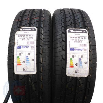 4. Opony 205/65 R16C 4x BARUM 107/105T Vanis 2 Letnie 2021 Jak Nowe Nieużywane