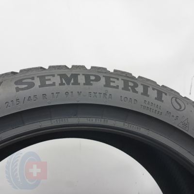 3. Opona 215/45 R17 1x SEMPERIT 91V XL Speed-Grip 5 Zimowa 2024 8,5mm 