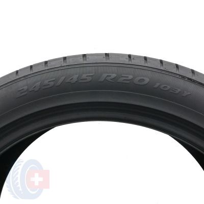 4. Opony 245/45 R20 2x PIRELLI 103Y XL J LR PZero Letnie 2017 5,8mm