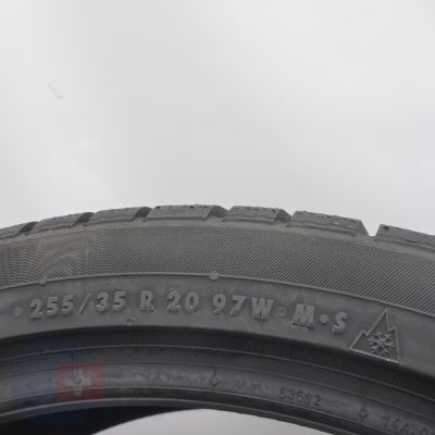 9. Opony 255/35 R20 2x CONTINENTAL 97W XL AO ContiWinterContact TS830P Zimowe 2022 Nieużywane 