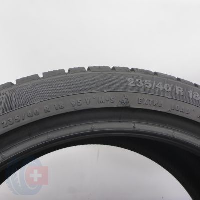 5. Opony 235/40 R18 2x CONTINENTAL 95V XL ContiWinterContact Ts830P Zimowe 2024 6,5-7mm