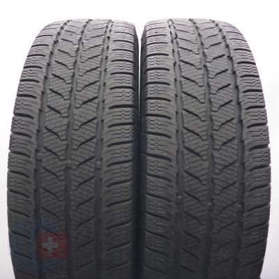 Opony 215/75 R16C 2x CONTINENTAL 113/111R VanContact Winter Zimowe 2018 7-6,8mm