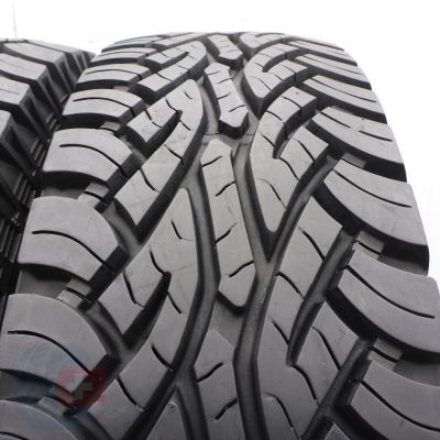2. Opony 235/85 R16C 4x CONTINENTAL 114/111S Cross Contact AT M+S Letnie 2015 10-10,5mm