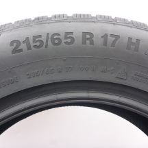 6. Opony 215/65 R17 4x CONTINENTAL 99H WinterContact TS850P SUV Zimowe 2017, 2019 6,8-7,8mm