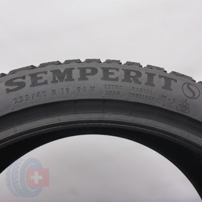 6. Opony 235/40 R19 4x SEMPERIT 96V XL Speed-Grip 5 Zimowe 2023, 2024 6,8-7,5mm