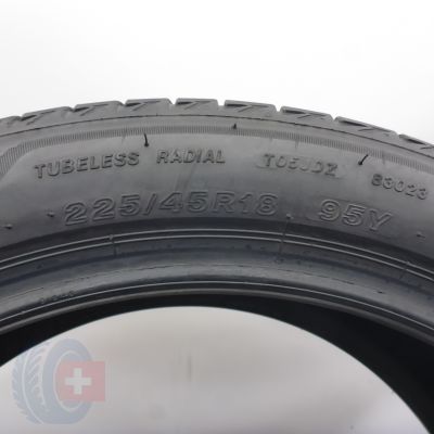 3. Opony 225/45 R18 2x BRIDGESTONE 95Y XL Turanza T005 BMW Letnie 2024 6,6-6,8mm