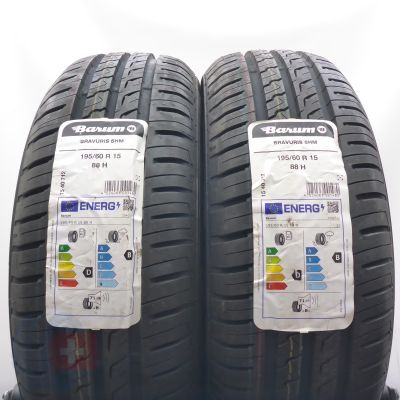 4. Opony 195/60 R15 4x BARUM 88H Bravuris 5HM Letnie 2025 