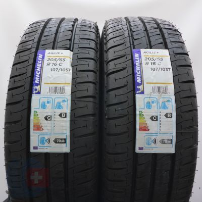 Opony 205/65 R16C 2x MICHELIN 107/105T Agilis + Letnie 2020 Nieużywane