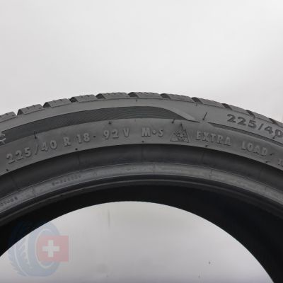 7. Opony 225/40 R18 2x ESA TECAR 92V XL Supergrip PRO Zimowe 2022 8,2mm