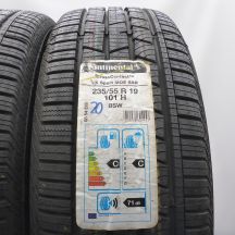 2. Opony 235/55 R19 4x CONTINENTAL 101H CrossContact LX Sport RFT M0E M+S Letnie 2020