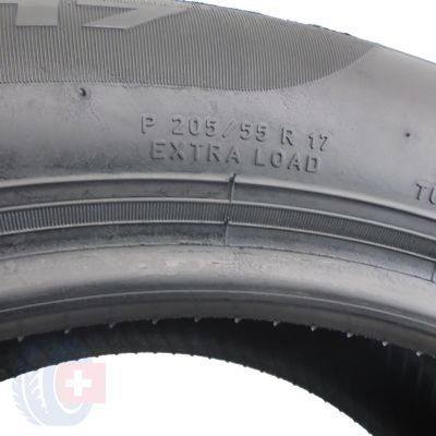 5. 1 x PIRELLI 205/55 R17 95V XL Cinturato P7 Lato 2021 6.5mm