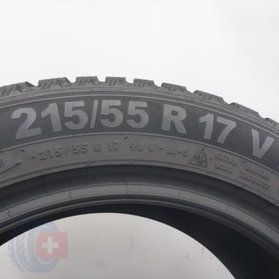 6. Opony 215/55 R17 SEMPERIT 98V XL Speed-Grip 5 Zimowe 2025 8,2 i 8mm
