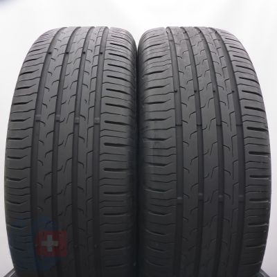 3. Opony 215/60 R16 4x CONTINENTAL 95V EcoContact 6 Letnie 2022 6-6,2mm