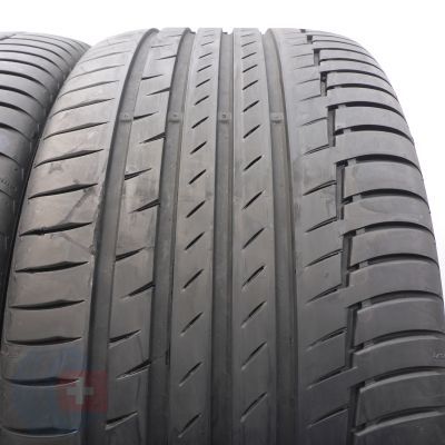 2. Opony 295/45 R20 2x CONTINENTAL 114W Premium Contact 6 Letnie 2018 7,2-mm