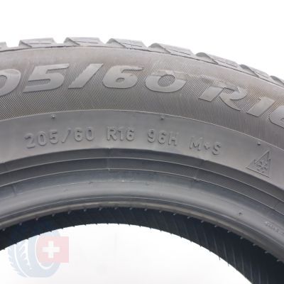 8. Opony 205/60 R16 2x PIRELLI 96H XL Winter Sottozero 3 SEAL Zimowe 2024 7,2-7mm