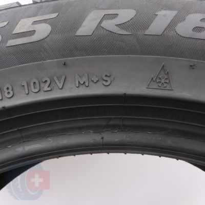 2. Opona 225/55 R18 1x PIRELLI 102V XL A0 Sottozero 3 Winter Zimowa 2022 6,5mm