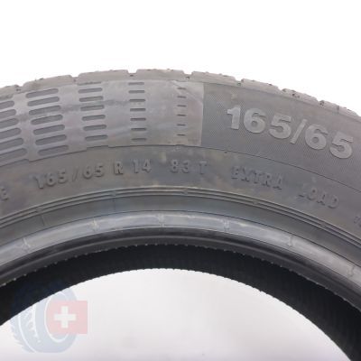 5. Opony 165/65 R14 4x CONTINENTAL 83T XL ContiEcoContact 5 Letnie 2022
