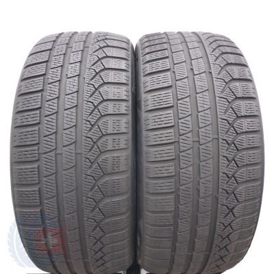 Opony 245/45 R18 2x PIRELLI 100V XL P Zero Winter zimowe 6-6,7mm 2019/21