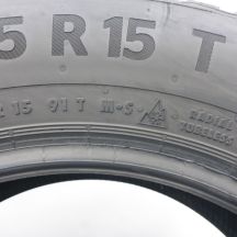2. Opony 195/65 R15 2x CONTINENTAL 91T WinterContact TS870 Zimowe 2022 7,2-7,8mm