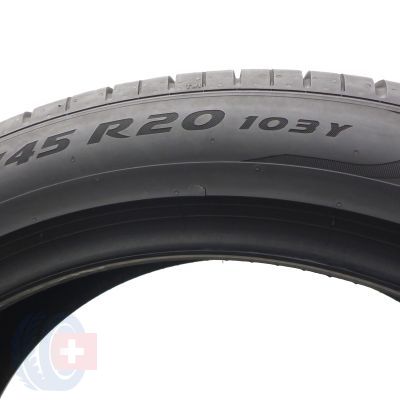 8. Opony 245/45 R20 2x PIRELLI 103Y XL J LR PZero Letnie 2017 5,8mm
