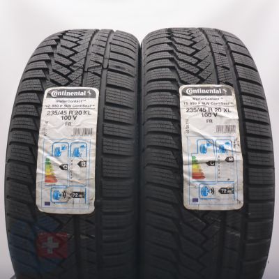 3. Opony 235/45 R20 4x CONTINENTAL 100V XL WinterContact TS 850 P SUV SEAL Zimowe 2020 