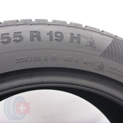 2. Opona 235/55 R19 1x CONTINENTAL 101H WinterContact TS850P SUV RunFlat Zimowa 2020 Nieużywana