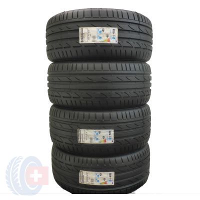 4 x BRIDGESTONE 255/45 R18 99Y Potenza S001 Lato 2017 Jak Nowe