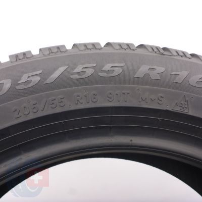 5. Opony 205/55 R16 2x PIRELLI 91T Winter 2 Cinturato Zimowe 2022 7-7,2mm