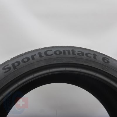7. Opony 285/40 R21 2x CONTINENTAL 109Y XL AO SportContact 6 Letnie 2024 5,2-6mm